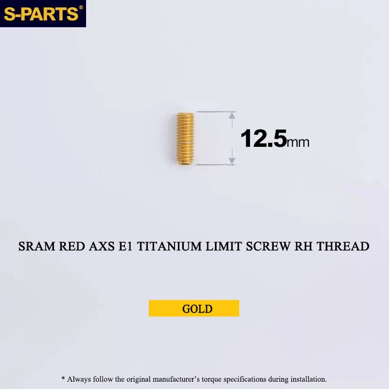 Titanium 8-Bolt Spider Bolt Kit for SRAM RED AXS E1 Crankset – M4 x 8.5mm | 8PCS