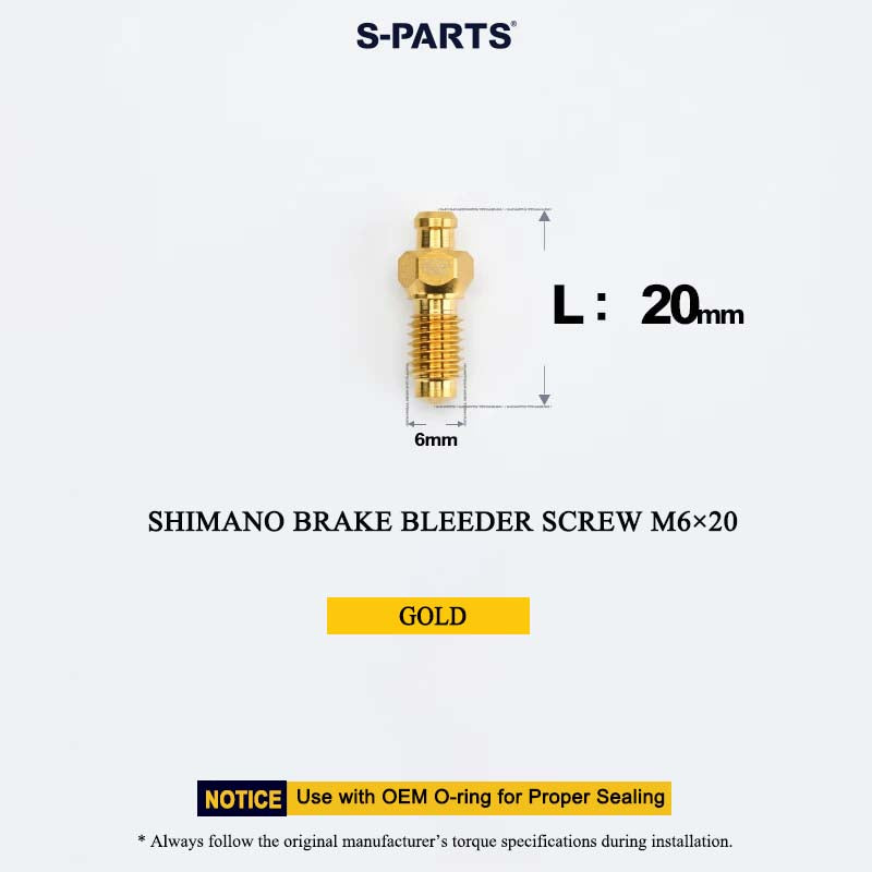 M6×20 Brake Bleeder Screw For Shimano