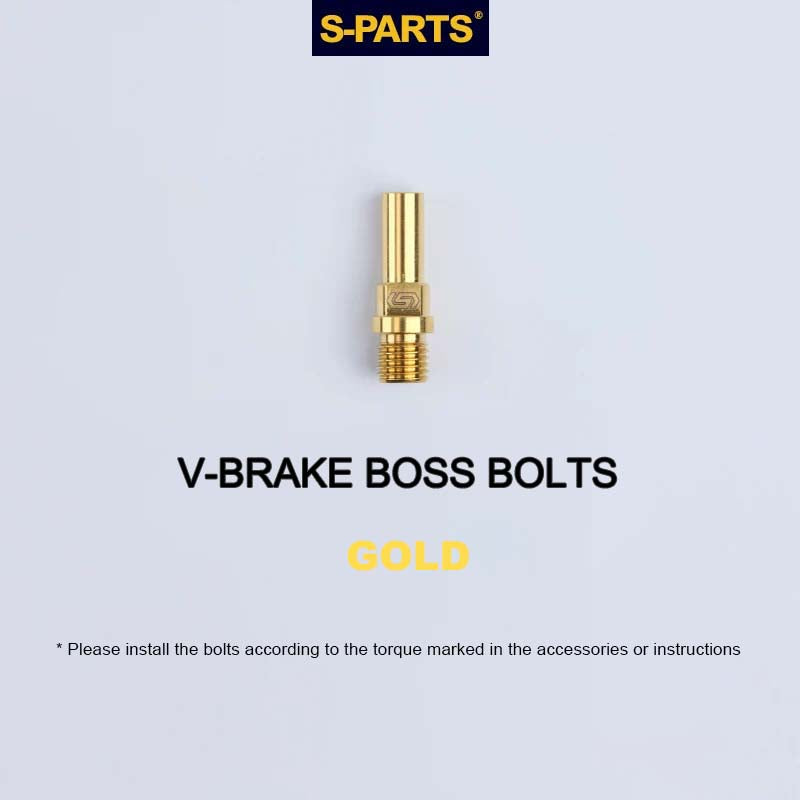 Titanium V-Brake Hardware Upgrade Kit for MTB | V-Brake Boss Bolts