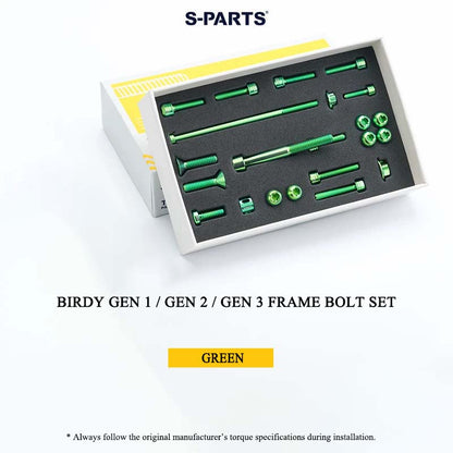 Frame Bolt Kit for Birdy Gen1/Gen2/Gen3