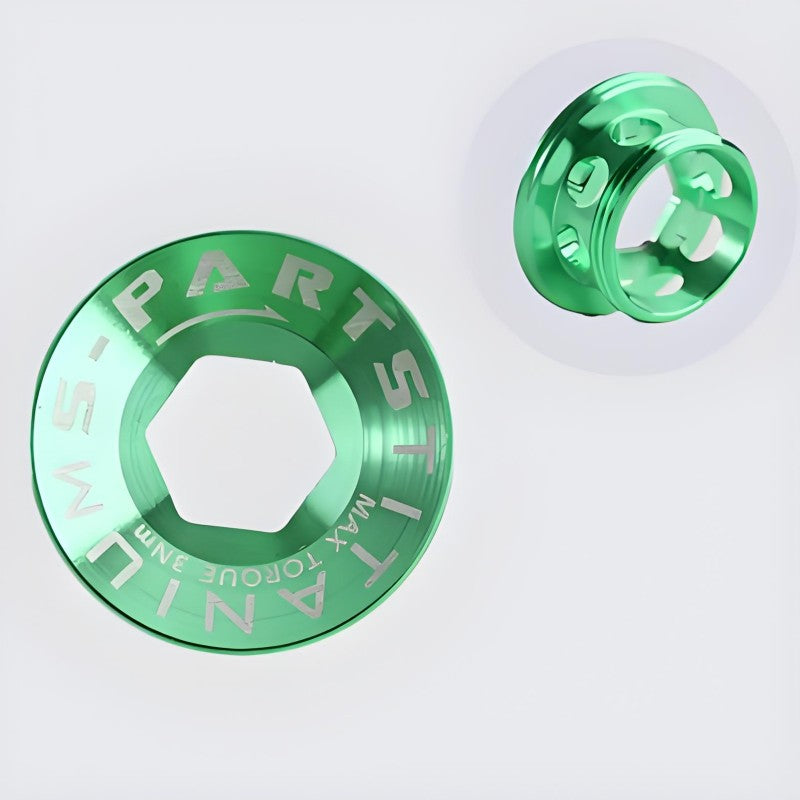 Titanium Crank Cap for Shimano R8150/R9250 Road Bikes