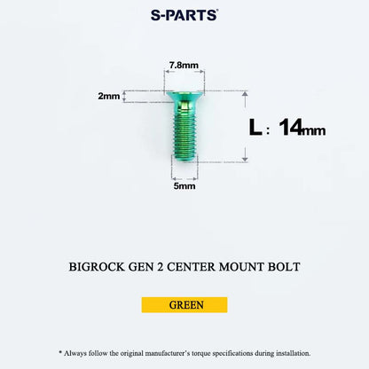 Titanium Bolt Upgrade Kit for BIGROCK Gen 2 Integrated Cockpit – 17.6g