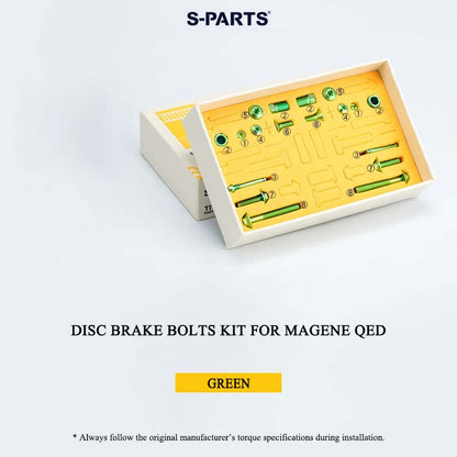 Titanium Disc Brake Bolts & Kit for MAGENE QED | Grade 5 Ti-6Al-4V