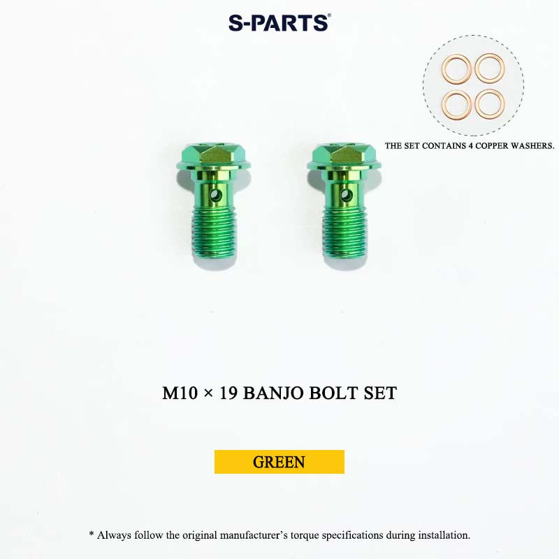 FRANDO 130S Grade 5 Titanium Master Cylinder Bolts & Accessories