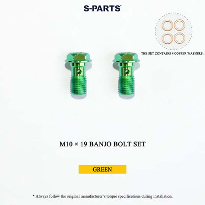 FRANDO 130S Grade 5 Titanium Master Cylinder Bolts & Accessories