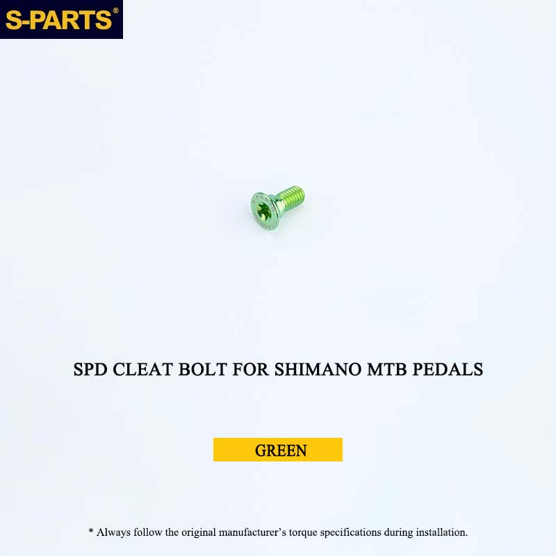 Titanium SPD Cleat Bolt & Washer Kit for Shimano MTB Pedals – Ti-6Al-4V T25 Torx Hardware
