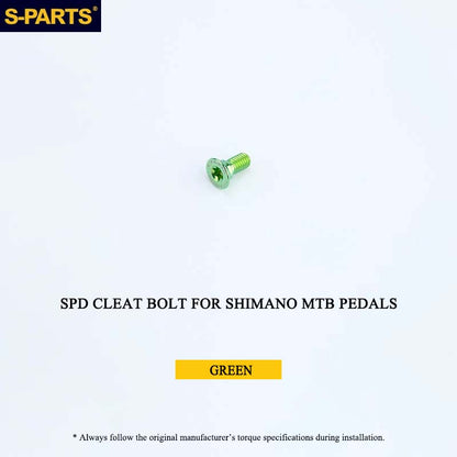 Titanium SPD Cleat Bolt & Washer Kit for Shimano MTB Pedals – Ti-6Al-4V T25 Torx Hardware
