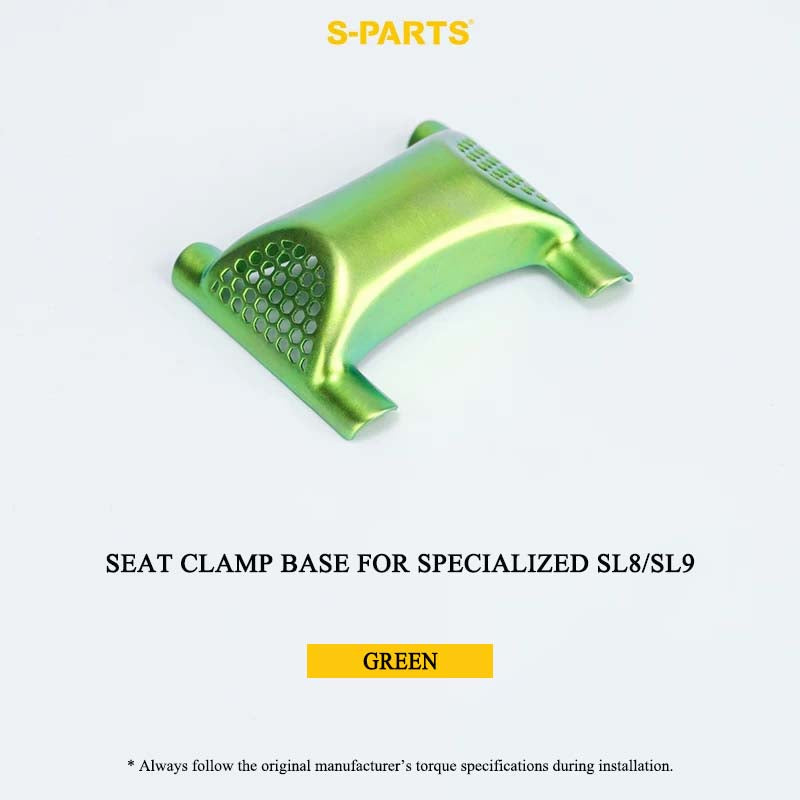 3D Printed Titanium Seat Clamp Kit & Parts for Specialized Tarmac SL8/SL9 Seesaw Seatpost