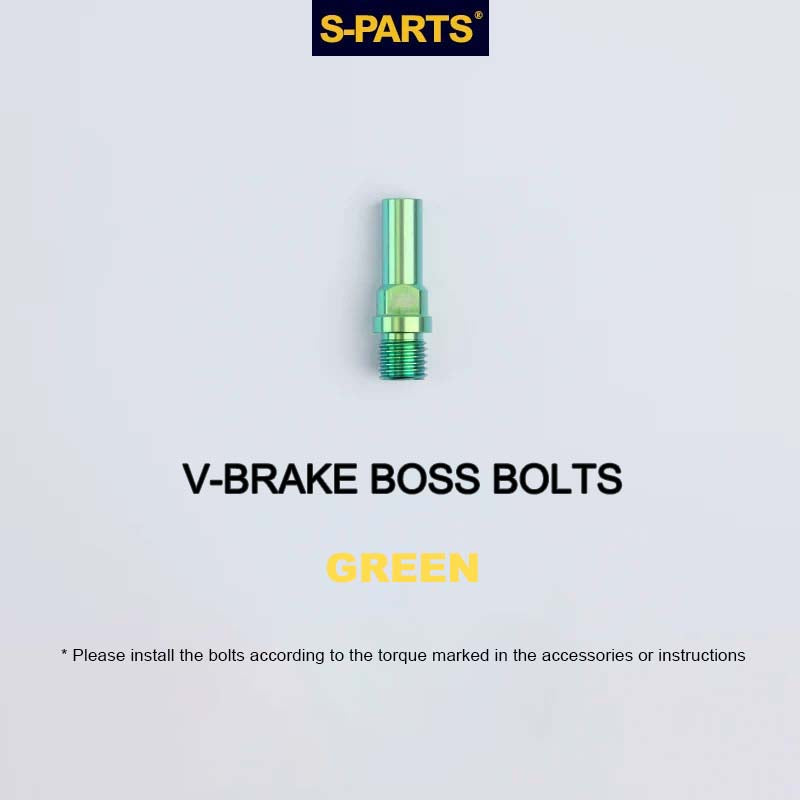 Titanium V-Brake Hardware Upgrade Kit for MTB | V-Brake Boss Bolts