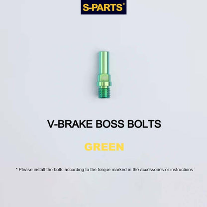 Titanium V-Brake Hardware Upgrade Kit for MTB | V-Brake Boss Bolts