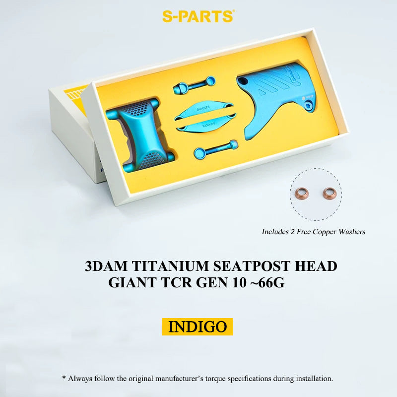 3DAM Titanium Integrated Seatpost Head Assembly for Giant TCR Gen 10 & Propel Gen 3/4