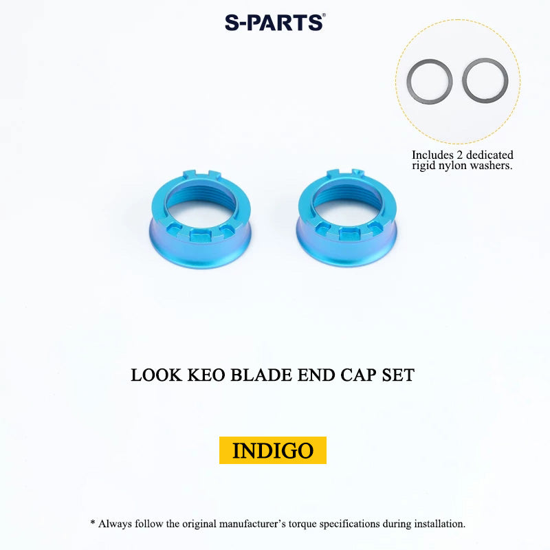 Grade 5 Titanium Pedal Spindle & Hardware for LOOK KEO BLADE Pedals