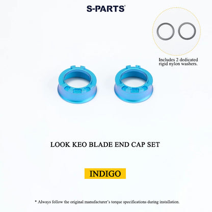 Grade 5 Titanium Pedal Spindle & Hardware for LOOK KEO BLADE Pedals