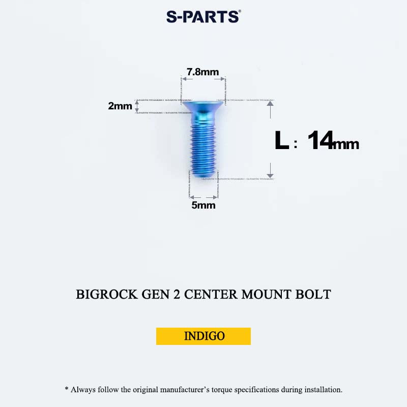 Titanium Bolt Upgrade Kit for BIGROCK Gen 2 Integrated Cockpit – 17.6g