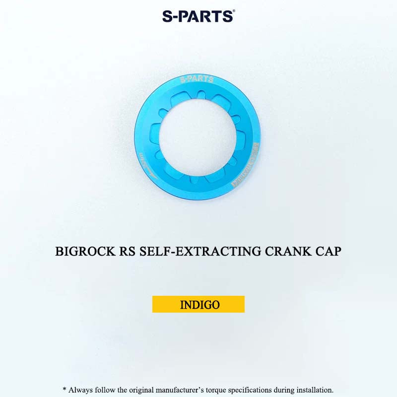 BIGROCK RS Titanium Crank Bolt & Self-Extracting Cap Kit SHIMANO TL-LR15 Compatible