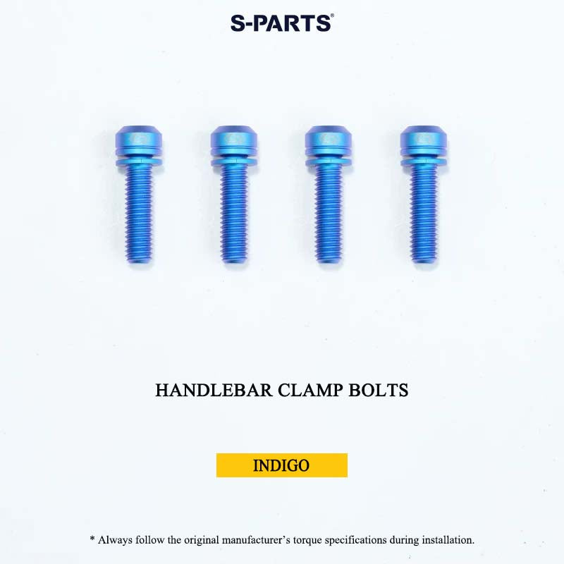 ACE D10 Folding Bike Titanium Bolts | Grade 5 Ti-6Al-4V | 18 Lightweight Options