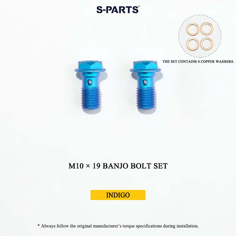 FRANDO 130S Grade 5 Titanium Master Cylinder Bolts & Accessories