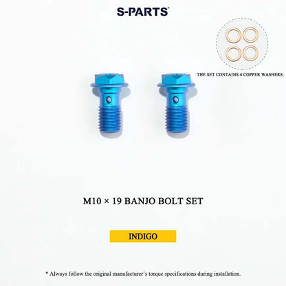 FRANDO 130S Grade 5 Titanium Master Cylinder Bolts & Accessories