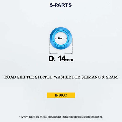 Grade 5 Titanium Shifter Clamp Bolt Kit for Shimano & SRAM Road Shifters