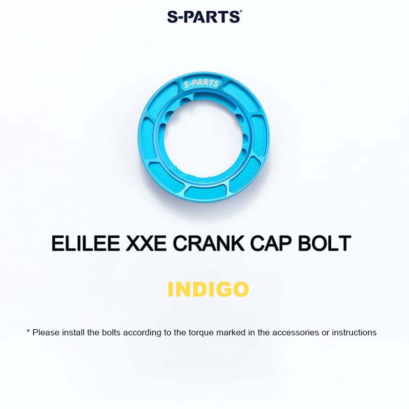 Titanium Crank Preload Cap for ELILEE XXE Crankset - Drive Side Only