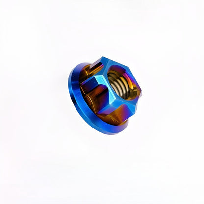 M5-12 Titanium Flange Nuts for Electric Scooters/Motorcycle