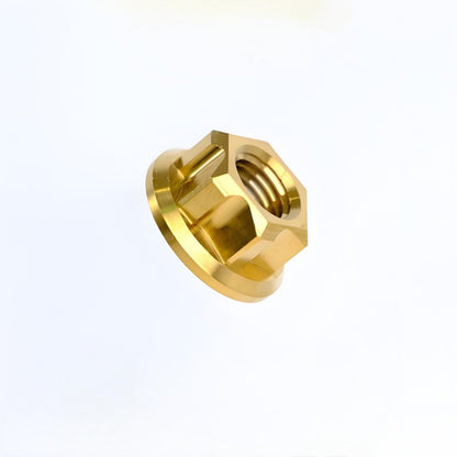 M5-12 Titanium Flange Nuts for Electric Scooters/Motorcycle