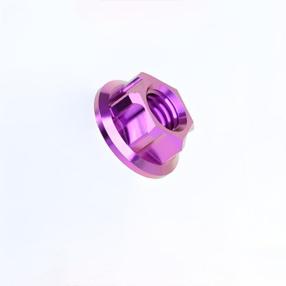 M5-12 Titanium Flange Nuts for Electric Scooters/Motorcycle