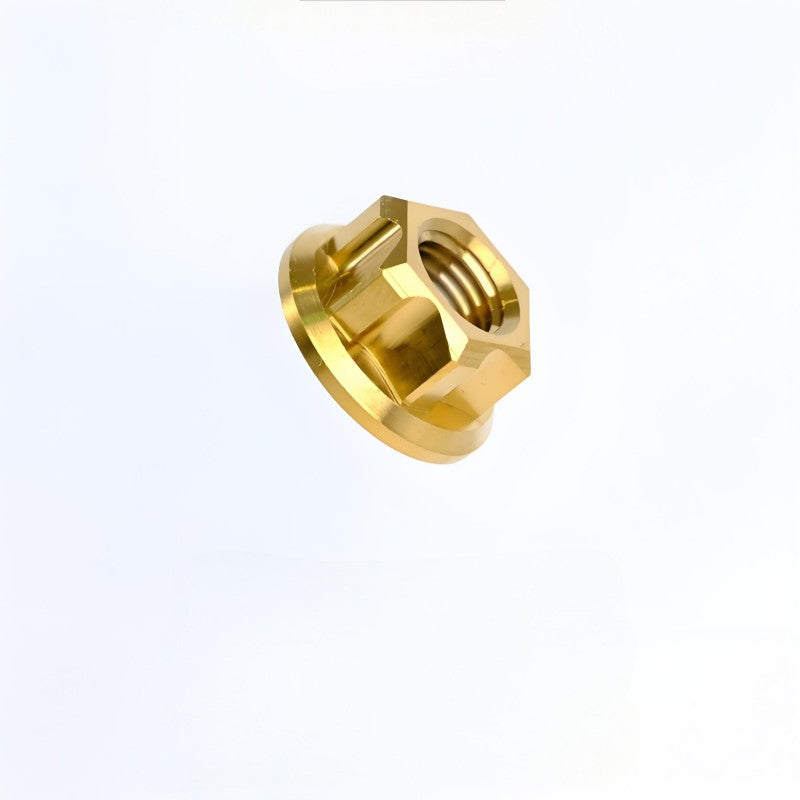 M5-12 Titanium Flange Nuts for Electric Scooters/Motorcycle