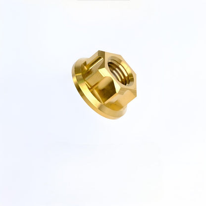 M5-12 Titanium Flange Nuts for Electric Scooters/Motorcycle