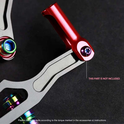 Titanium V-Brake Hardware Upgrade Kit for MTB | V-Brake Pad Bolt Set