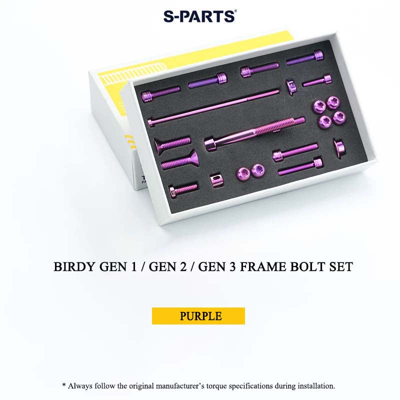 Frame Bolt Kit for Birdy Gen1/Gen2/Gen3