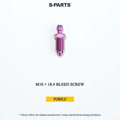 FRANDO 130S Grade 5 Titanium Master Cylinder Bolts & Accessories