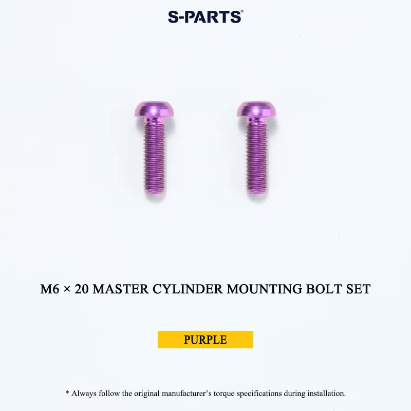 FRANDO 130S Grade 5 Titanium Master Cylinder Bolts & Accessories