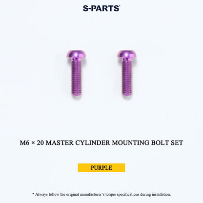 FRANDO 130S Grade 5 Titanium Master Cylinder Bolts & Accessories