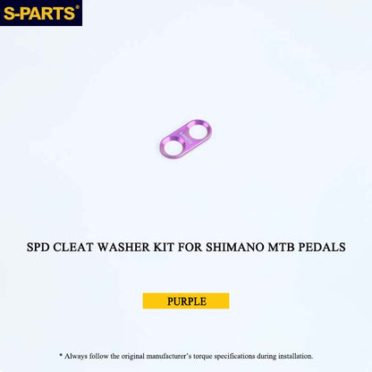 Titanium SPD Cleat Bolt & Washer Kit for Shimano MTB Pedals – Ti-6Al-4V T25 Torx Hardware