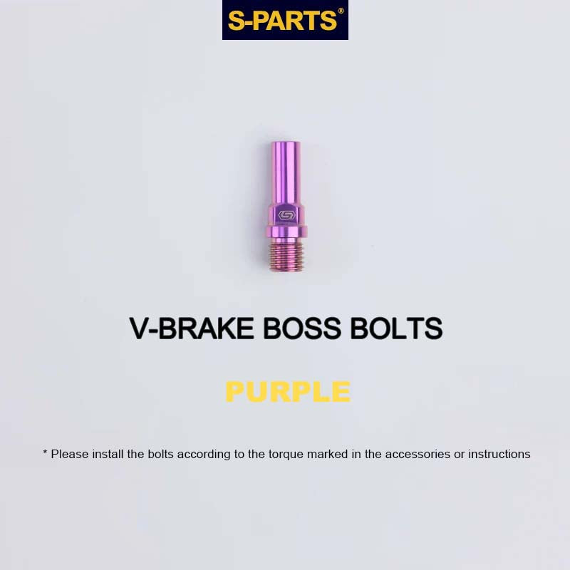 Titanium V-Brake Hardware Upgrade Kit for MTB | V-Brake Boss Bolts