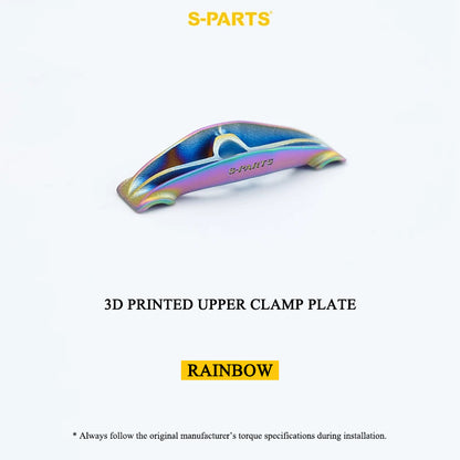 3D Printed Titanium Seatpost Saddle Clamp Kit, Two-Bolt, for Cannondale SuperSix EVO Gen 5