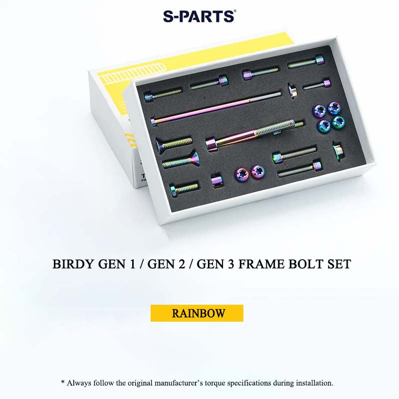 Frame Bolt Kit for Birdy Gen1/Gen2/Gen3