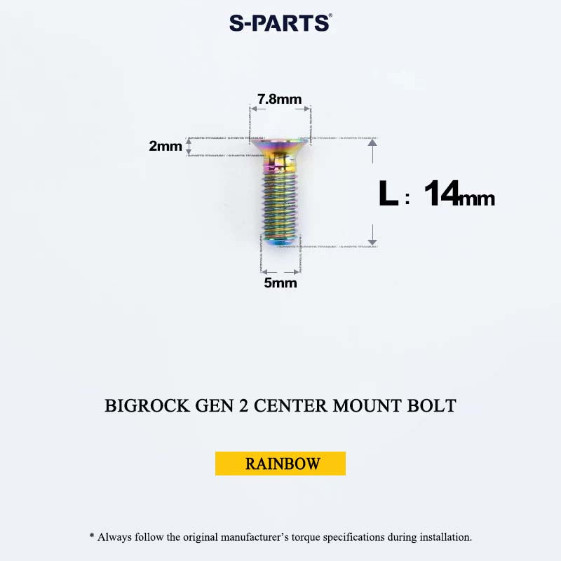 Titanium Bolt Upgrade Kit for BIGROCK Gen 2 Integrated Cockpit – 17.6g
