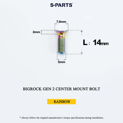 Titanium Bolt Upgrade Kit for BIGROCK Gen 2 Integrated Cockpit – 17.6g
