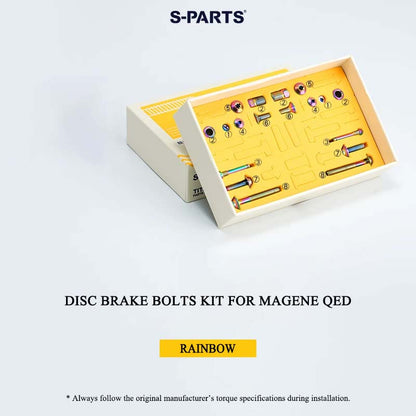 Titanium Disc Brake Bolts & Kit for MAGENE QED | Grade 5 Ti-6Al-4V