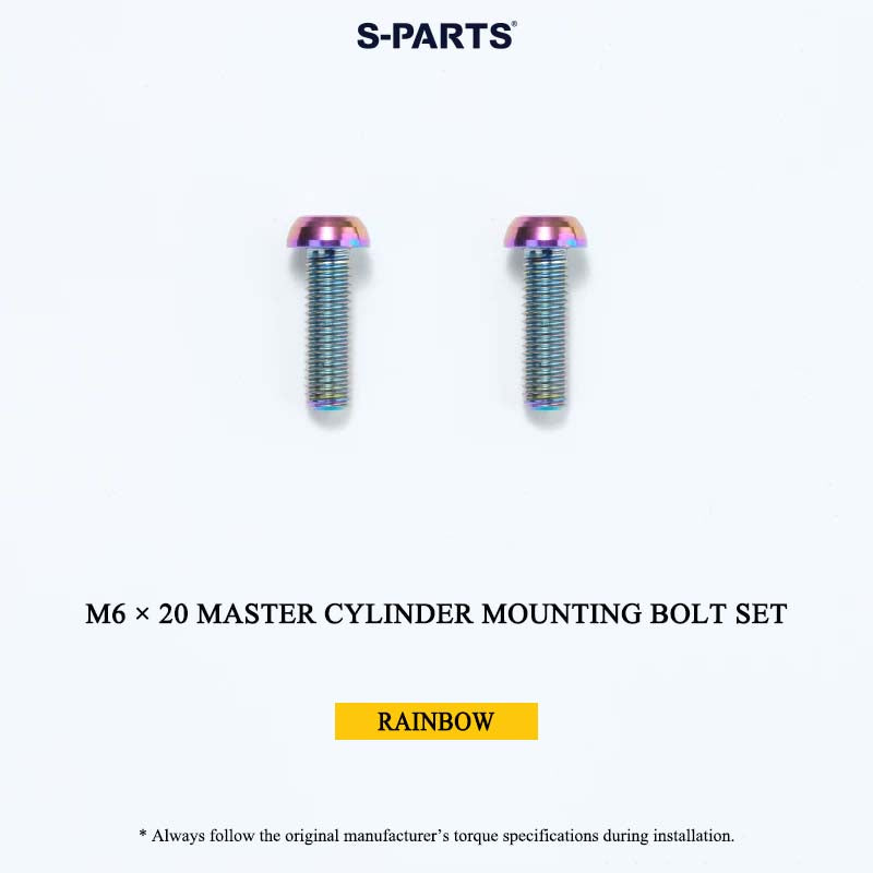 FRANDO 130S Grade 5 Titanium Master Cylinder Bolts & Accessories