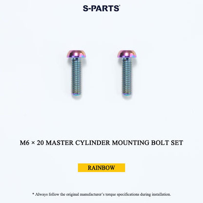 FRANDO 130S Grade 5 Titanium Master Cylinder Bolts & Accessories