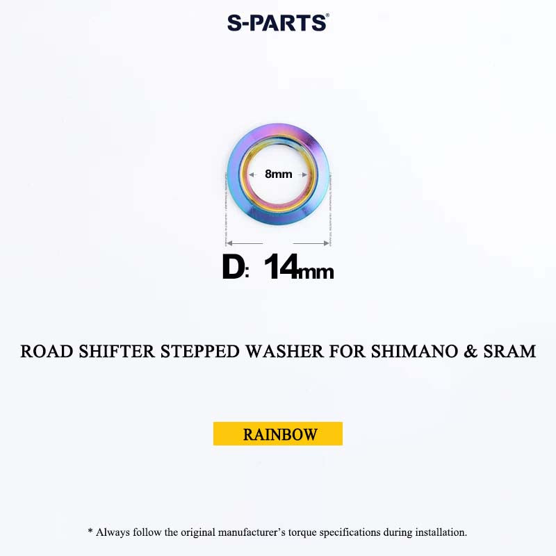 Grade 5 Titanium Shifter Clamp Bolt Kit for Shimano & SRAM Road Shifters