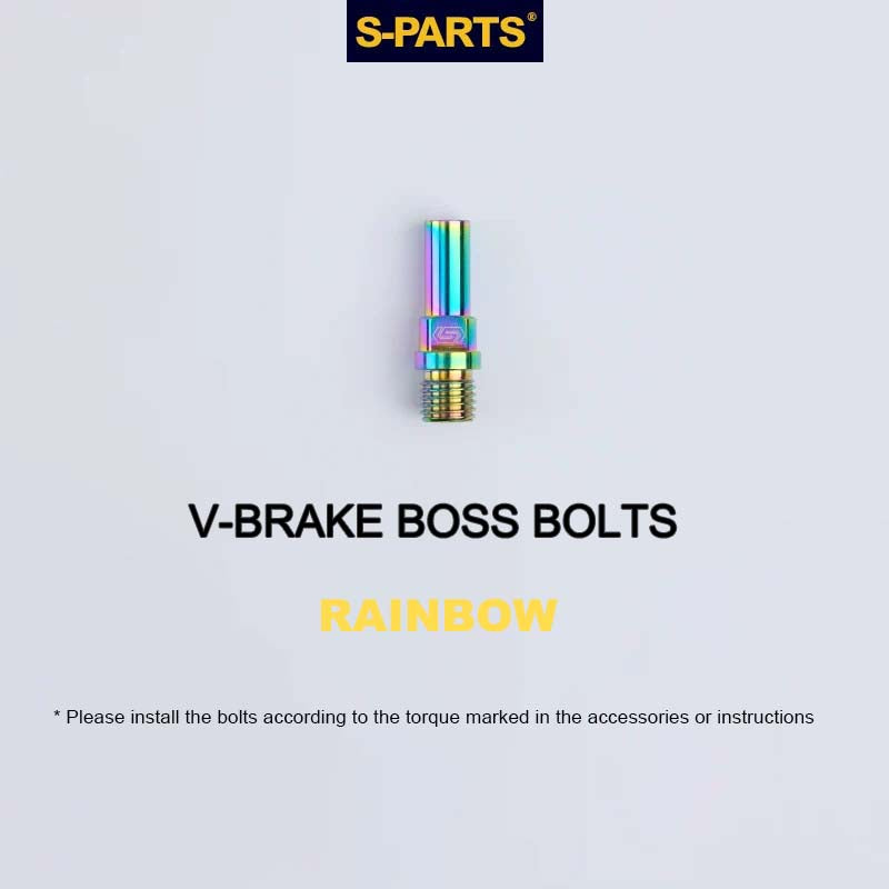 Titanium V-Brake Hardware Upgrade Kit for MTB | V-Brake Boss Bolts