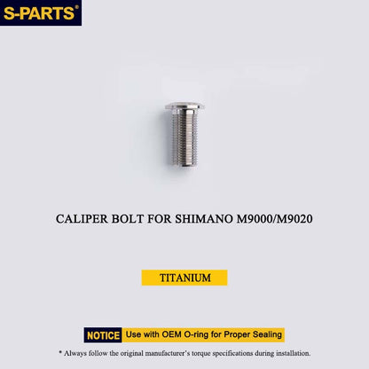 M8 × 17 Titanium Brake Caliper Body Bolts for Shimano XTR M9000 M9020