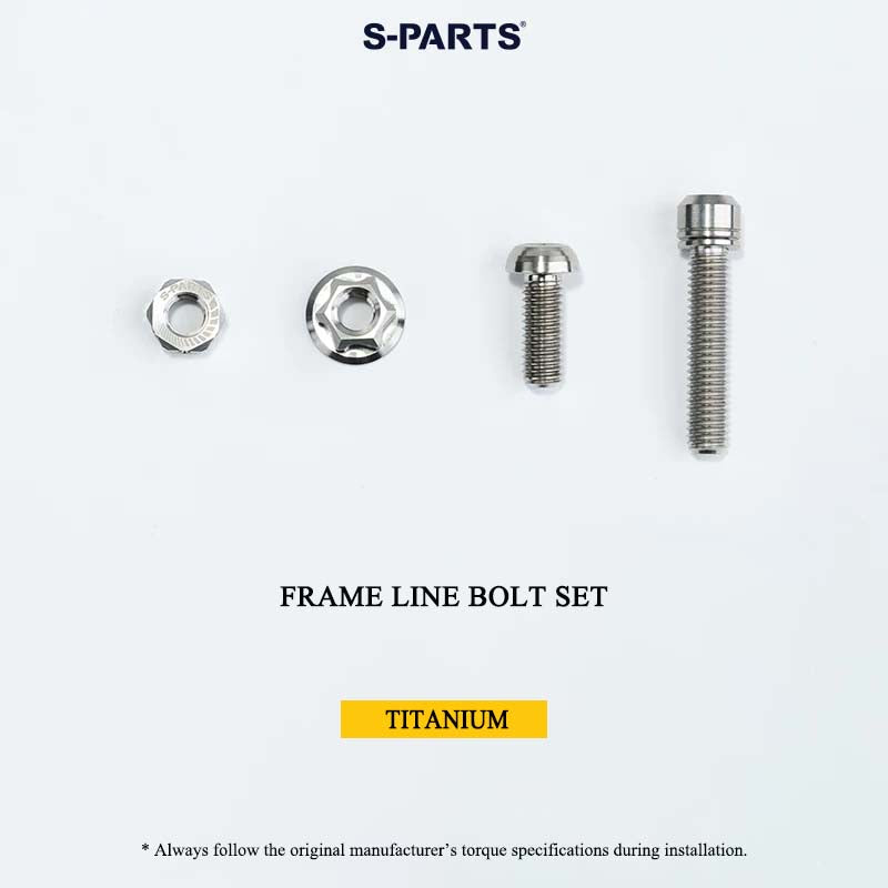 Grade 5 Titanium Bolts for DAHON P10 Folding Bike | CNC-Machined