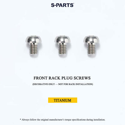 Grade 5 Titanium Bolts for DAHON P10 Folding Bike | CNC-Machined