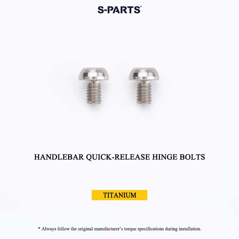 Grade 5 Titanium Bolts for DAHON P10 Folding Bike | CNC-Machined