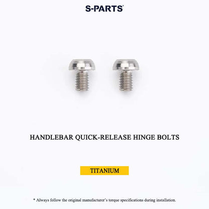 Grade 5 Titanium Bolts for DAHON P10 Folding Bike | CNC-Machined